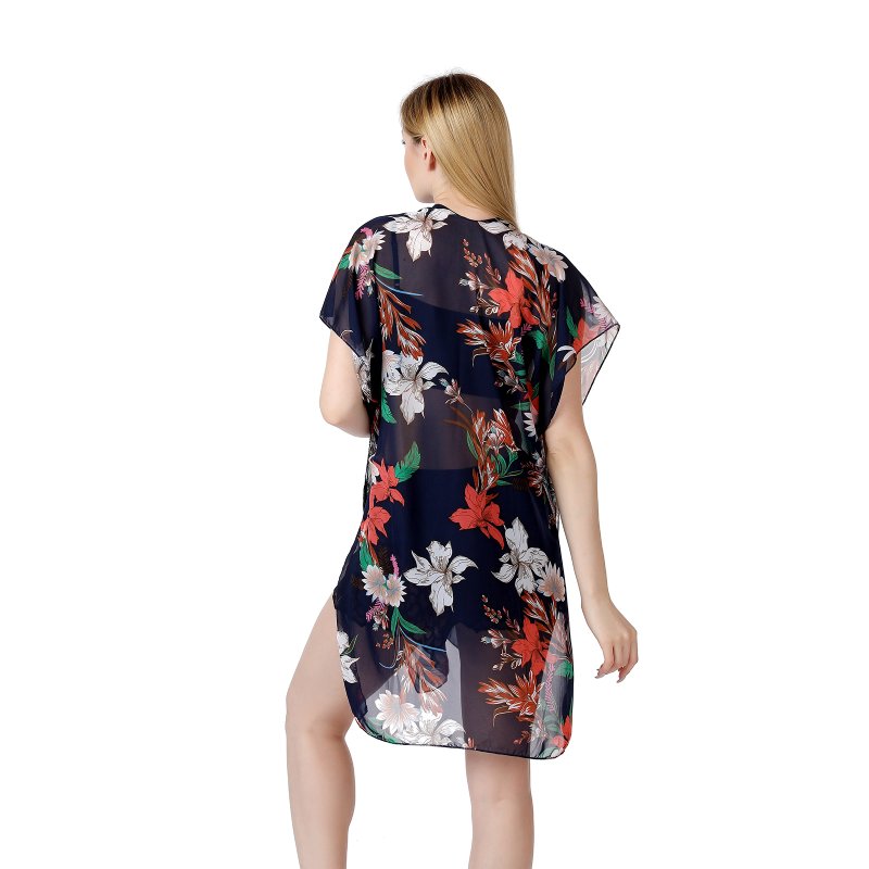 FloralMirage Kimono Shrug