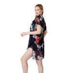 FloralMirage Kimono Shrug