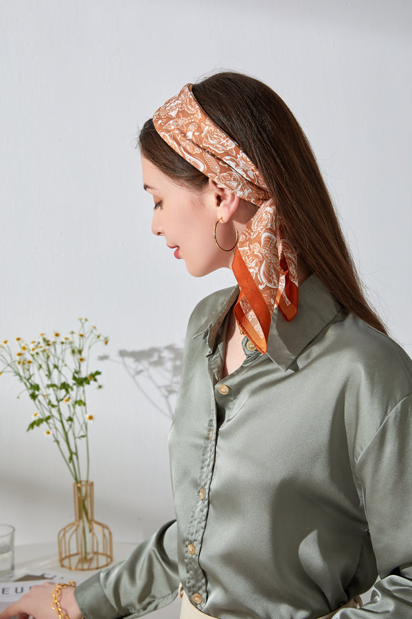 SunsetTrace (70X70 cms)