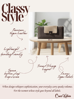 CrossKulture - GrandCarry lightweight long wallet infographic image showing features