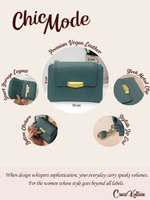 CrossKulture - TrendyCrush lightweight small wallet infographic image with features