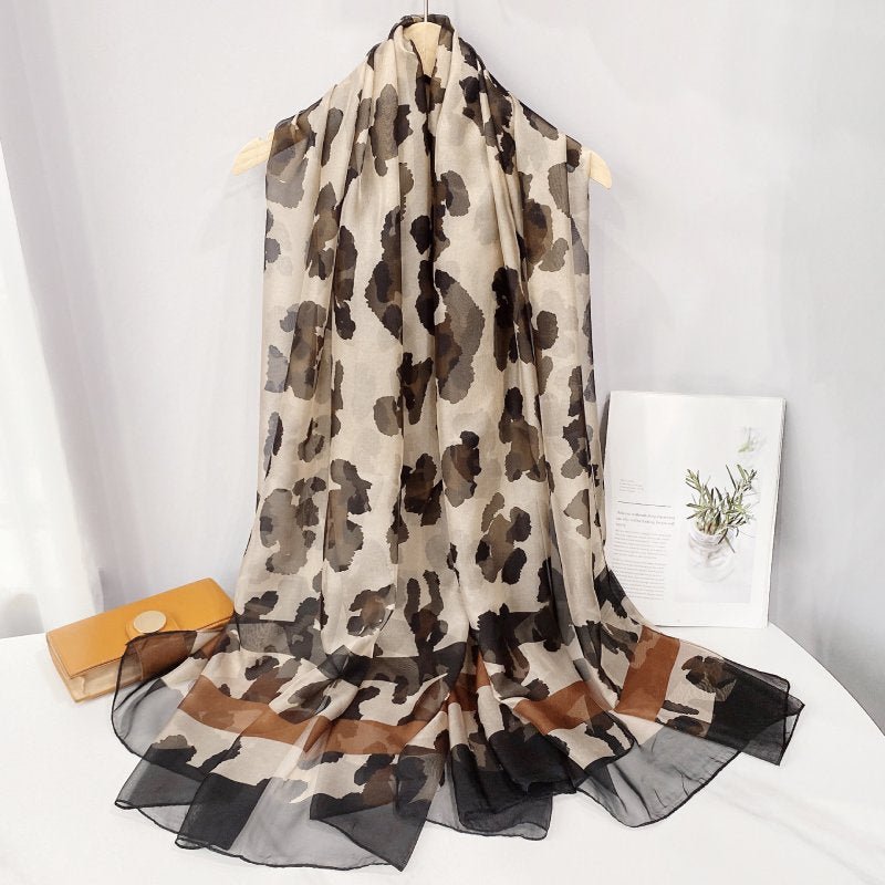 CrossKulture - EclipseBreeze long chiffon scarf hanger view