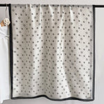 DaintySpring Long Satin Scarf White