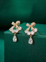 SatinSpark Ear Stud Single Gold