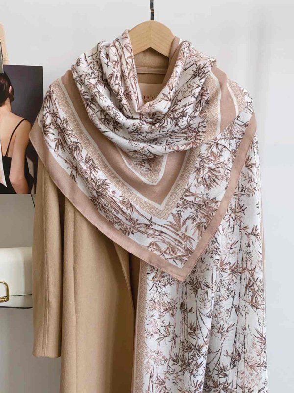CrossKulture - DeintyForest viscose scarf hanger view