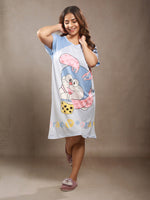 CrossKulture - VividSnooze Printed Long Tees front view