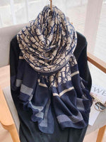 CrossKulture - LoveLetters viscose scarf full style view
