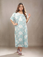 LilyLullaby Floral Printed Night Gown