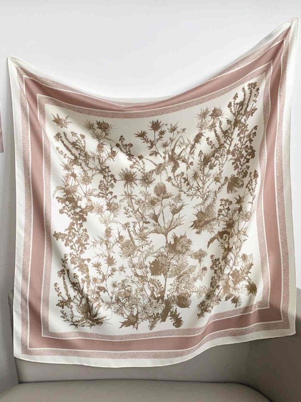 CrossKulture - PrettyForest satin scarf full view