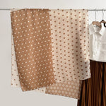 CrossKulture - MysticalPrism Viscose Cotton Scarf OffWhite front full open view