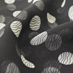 BlackCloud Chiffon Ribbon Scarf