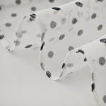 WhiteDrift Chiffon Ribbon Scarf
