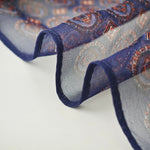 BlueFlow Chiffon Ribbon Scarf