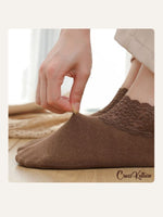 CrossKulture - ankle CozyCuddle solid socks model view