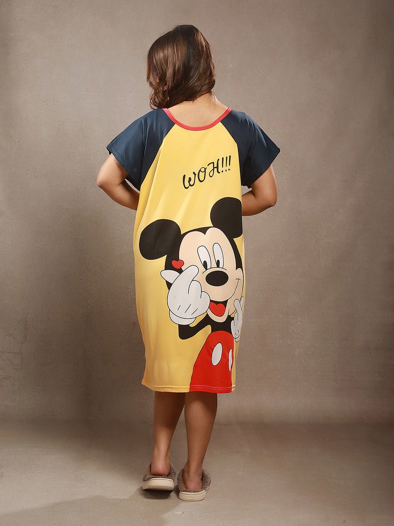 CrossKulture - CartoonSlumber Printed Long Tees back view
