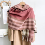 WinterCheck Cashmere Checkered Scarf