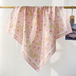 CottonEdit Cotton Pink Square Scarf