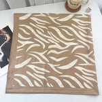 CrossKulture - MochaFlair satin scarf full view