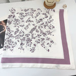 CrossKulture - SoothingMauve satin scarf folded view