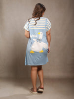 CrossKulture - ComicRest Printed Long Tess back view