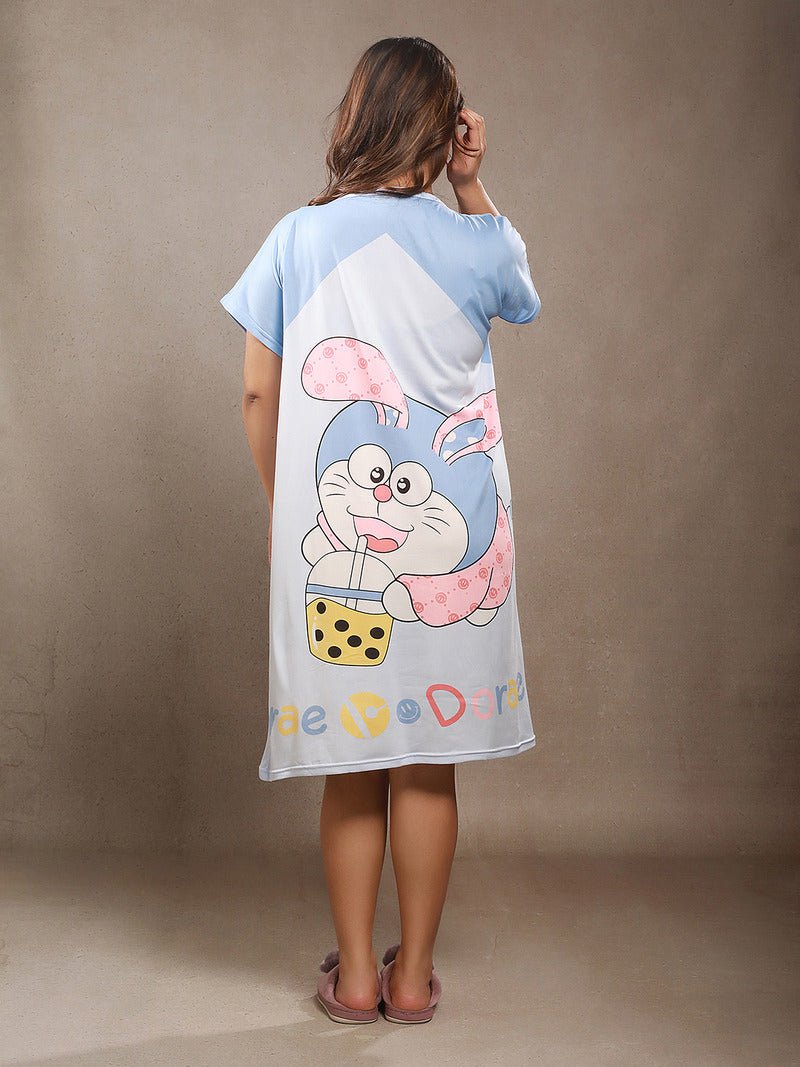 CrossKulture - VividSnooze Printed Long Tees back view