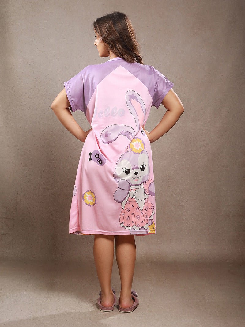 CrossKulture - CartoonDreams Long Printed Tees back view