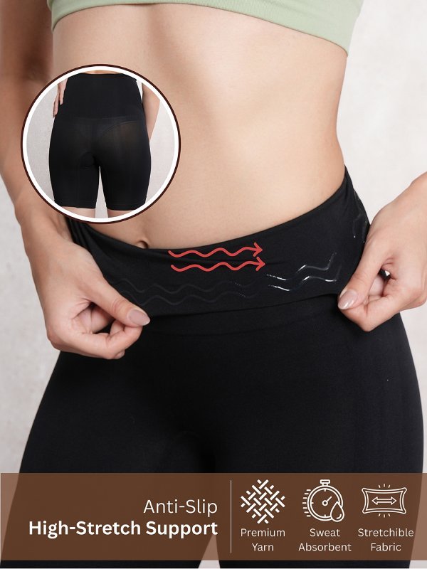 CrossKulture - SculptedSilhouette Anti-Slip Silicone Strip Shapewear side view image