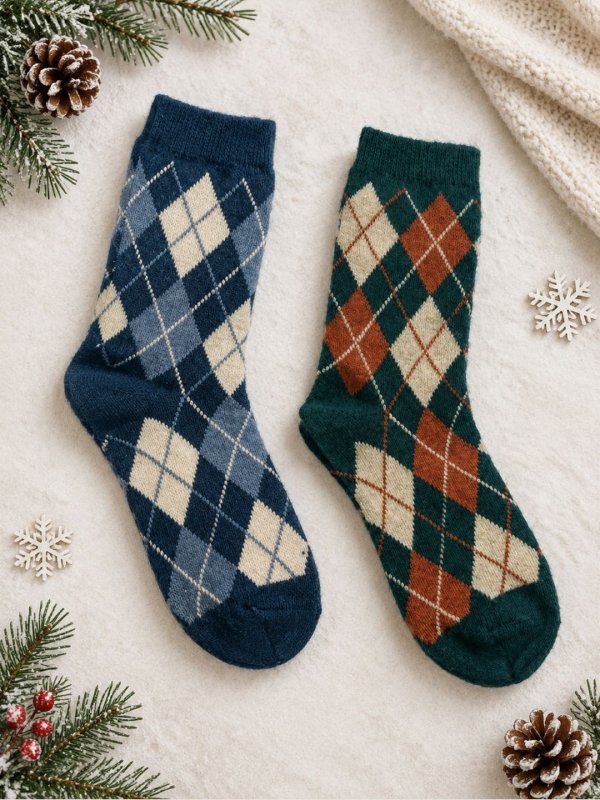 WinterWarmsies Crew Sock Combos Pack of 2