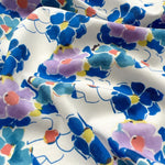 CottonDew Cotton Blue Square Scarf