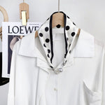 CrossKulture - PolkaCharm satin jewellery scarf on hanger