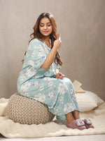 LilyLullaby Floral Printed Night Gown