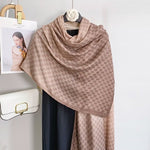 CrossKulture - OmbreMood viscose scarf hanger view