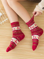 ChristmasSoles Crew Socks Combo Pack of 3
