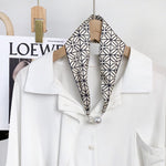 CrossKulture - SimpleGraphic satin jewellery scarf on hanger