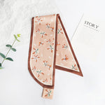 CrossKulture - PeachyBlossom satin neck scarf