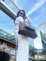 CrossKulture - BiggieTrendy Tote Bag view from the side