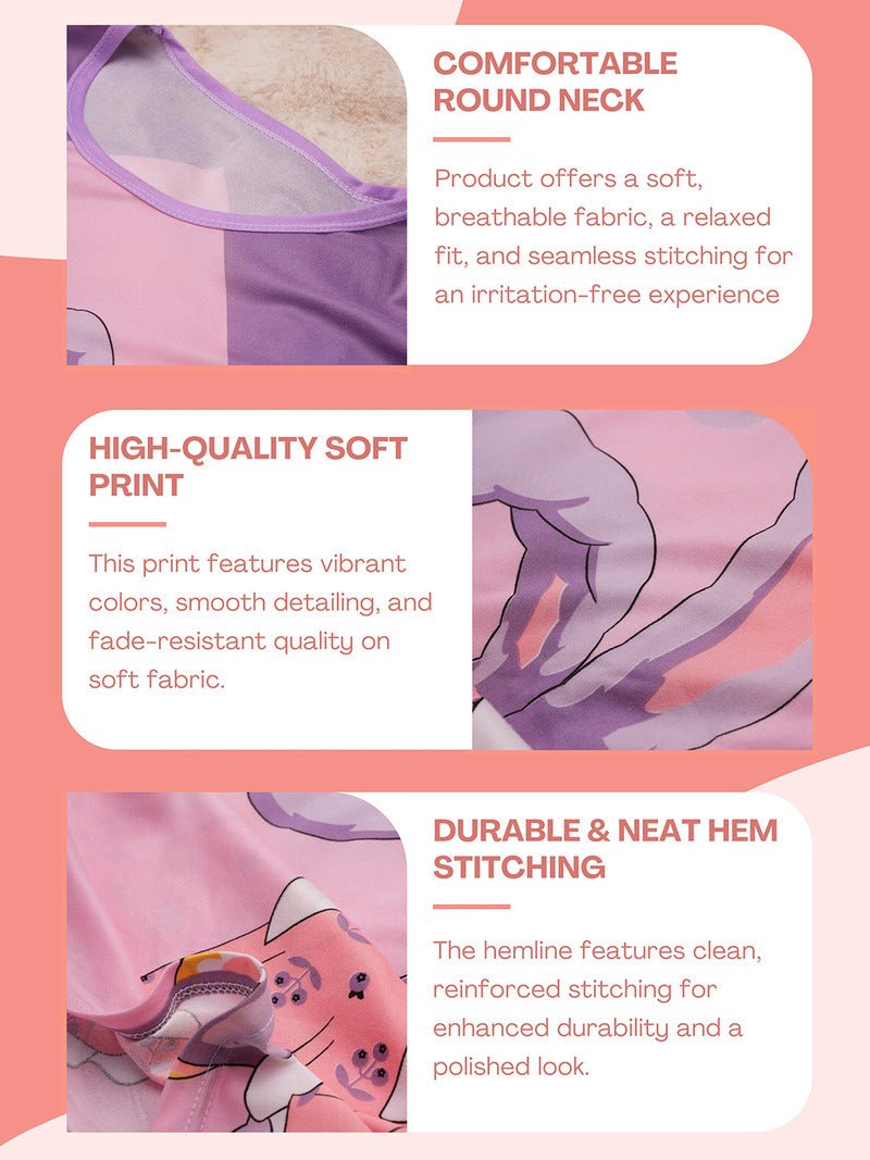 CrossKulture - CartoonDreams Long Printed Tees infographic image