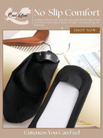 SecretSole Liner Socks, Pack of 4 Pairs