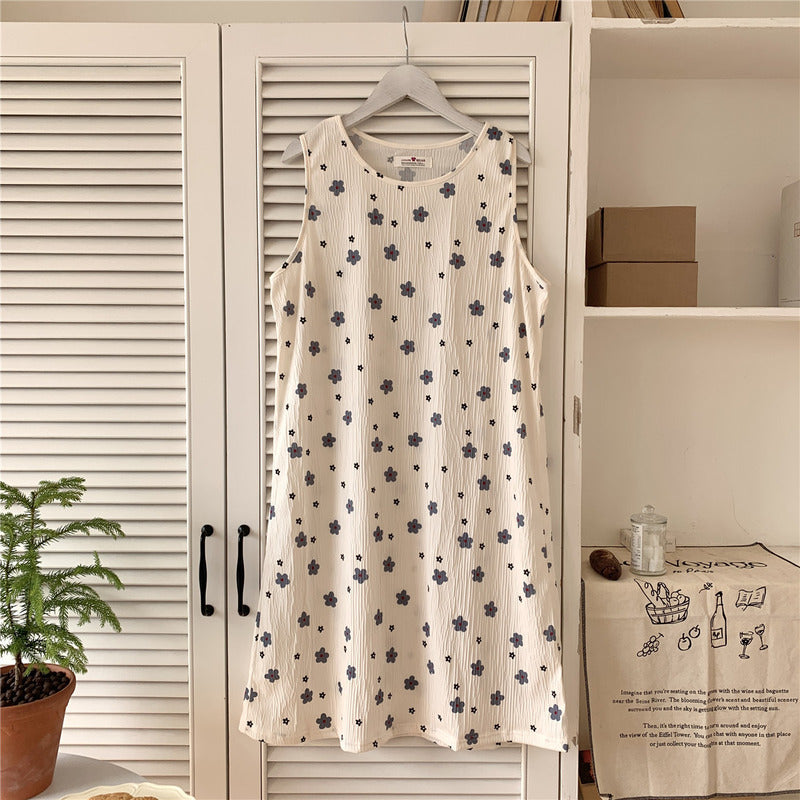 CasualBliss Sleeveless Lounge Dress