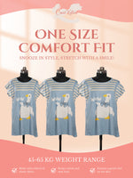 ComicRest Printed Long Tess