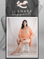 CrossKulture - SnatchShorts Seamless Tummy Control Shapewear Shorts beige under dress image