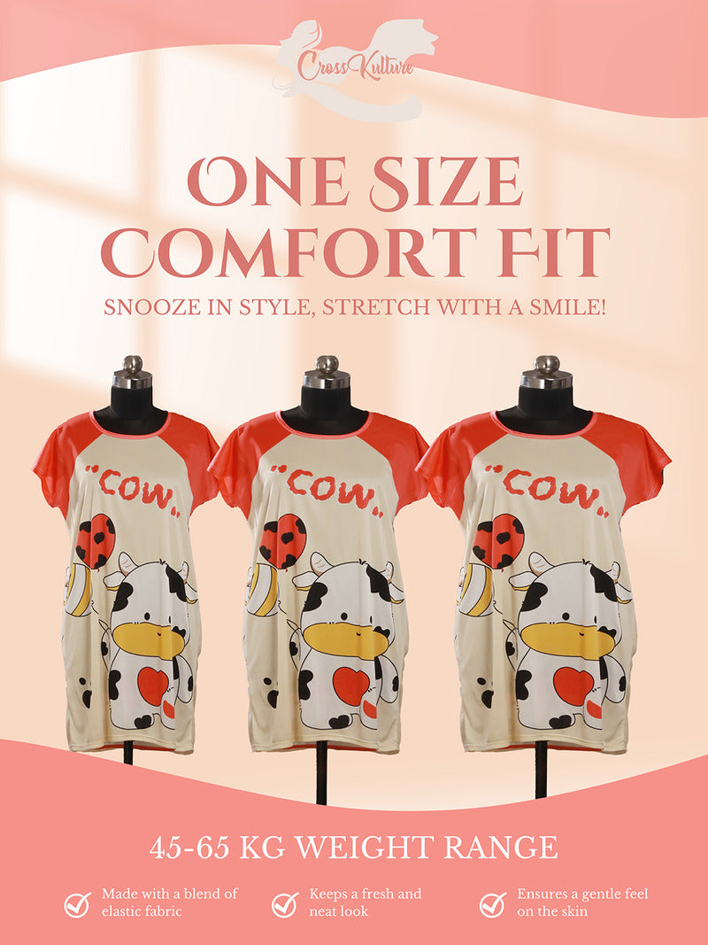 ToonNight Printed Long Tees