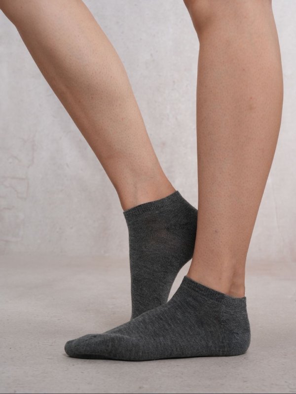 SoleClub Grey Ankle Length Combo Pair of 4