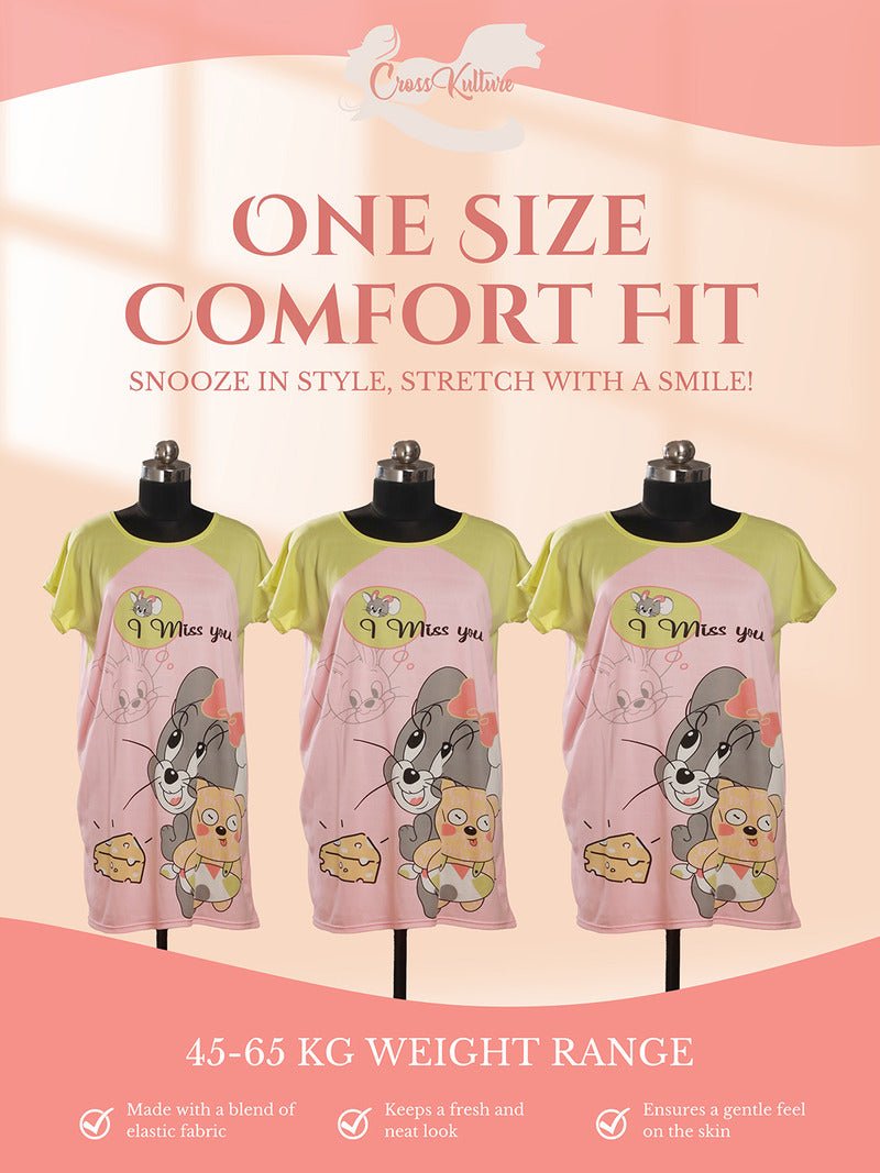CrossKulture - ToonTees Printed Long Tees infographic image