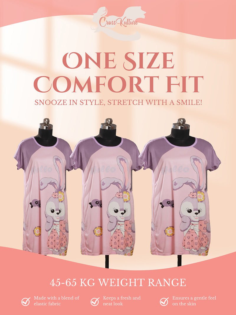 CrossKulture - CartoonDreams Long Printed Tees infographic image