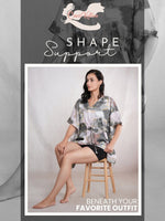 CrossKulture - SnatchShorts Seamless Tummy Control Shapewear Shorts black under dress image