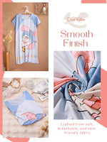 VividSnooze Printed Long Tees