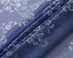 CrossKulture - CloudKiss Long Chiffon Scarf Blue fabric view