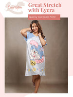 VividSnooze Printed Long Tees