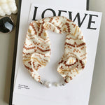 CrossKulture - GibberishEdit satin jewellery scarf